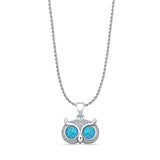 Owl Head Pendant