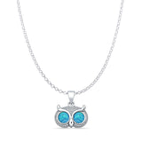 Owl Head Pendant