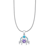 Crab Pendant Necklace