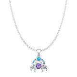 Crab Pendant Necklace