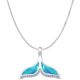Whale Tail Pendant