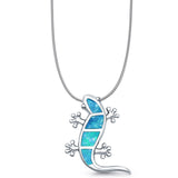 Gecko Lizard Pendant