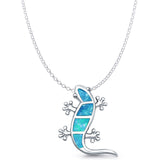 Gecko Lizard Pendant