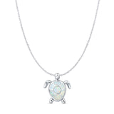 Sea Turtle Pendant Necklace