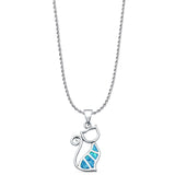 Cat Pendant Necklace
