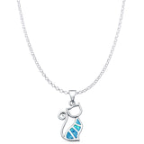 Cat Pendant Necklace