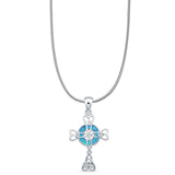  Celtic Cross Pendant 