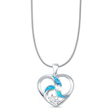  Heart & Star Pendant 