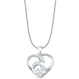  Heart & Star Pendant 