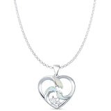  Heart & Star Pendant 