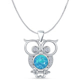  Owl Pendant 