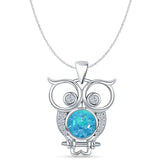  Owl Pendant 