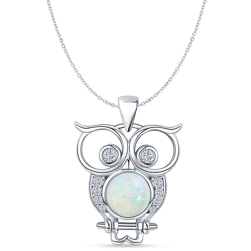  Owl Pendant 