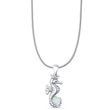  Seahorse Pendant 