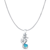  Seahorse Pendant 