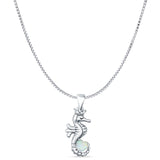  Seahorse Pendant 