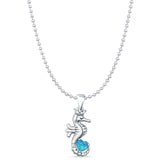 Seahorse Pendant 