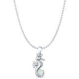  Seahorse Pendant 