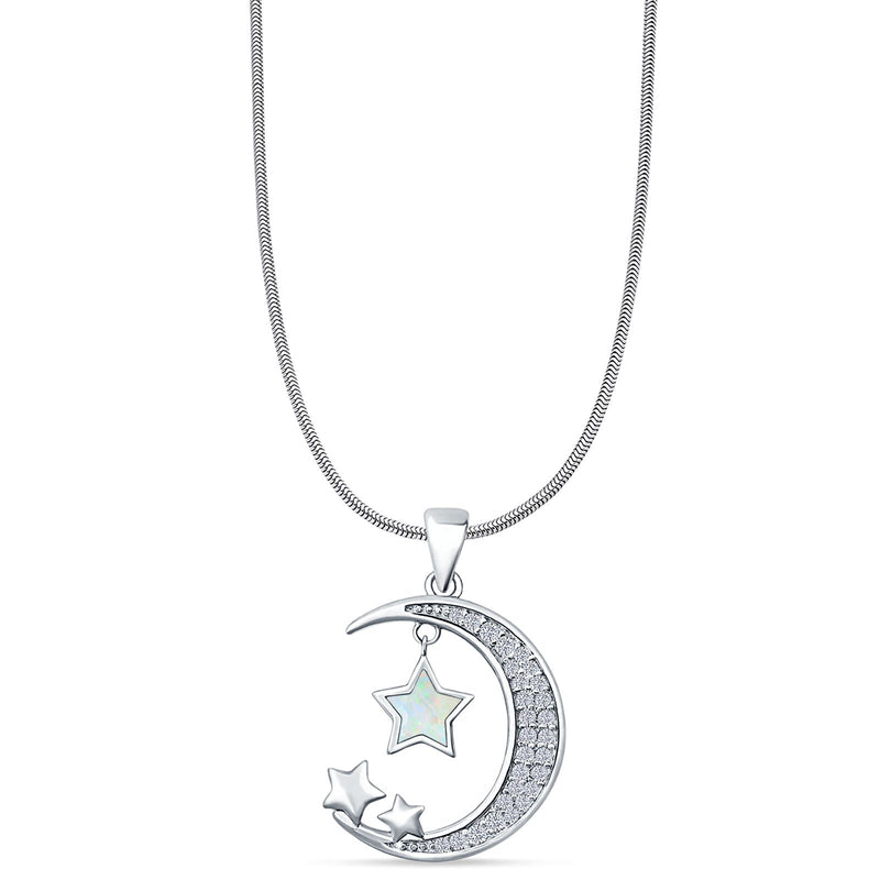  Moon & Stars Pendant 