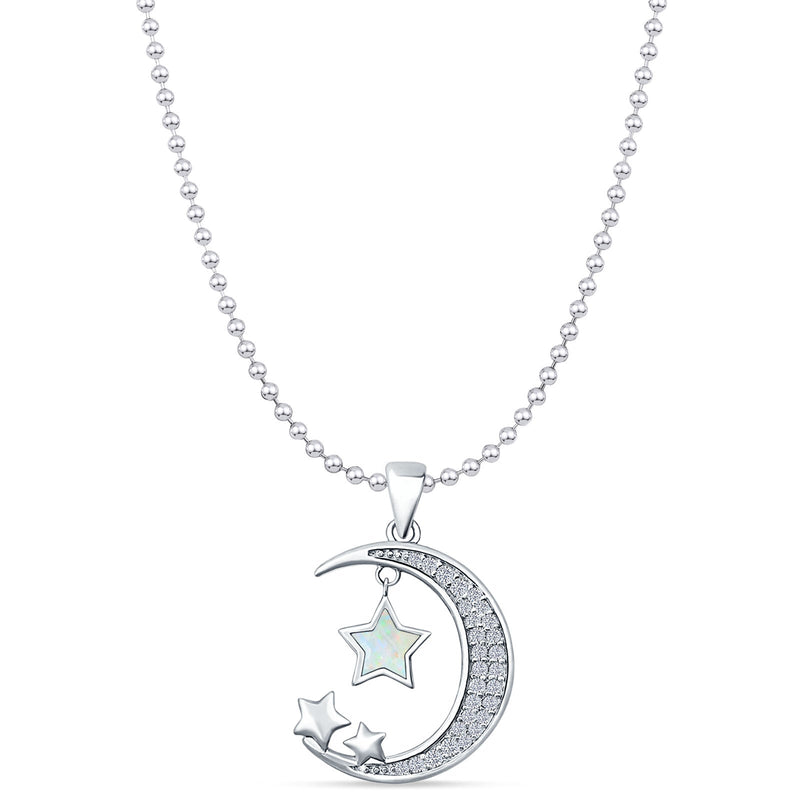  Moon & Stars Pendant 