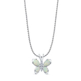 Butterfly Pendant Necklace