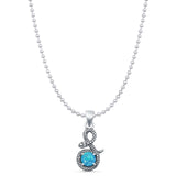 Snake Pendant Necklace
