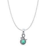 Snake Pendant Necklace