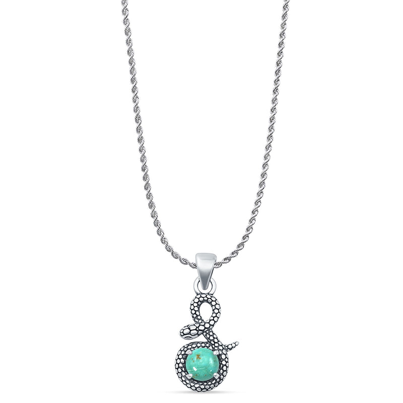 Snake Pendant Necklace