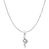 Snake Pendant Necklace