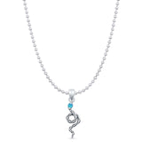 Snake Pendant Necklace
