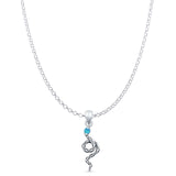 Snake Pendant Necklace