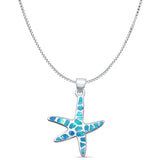  Starfish Pendant Necklace