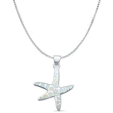  Starfish Pendant Necklace