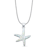  Starfish Pendant Necklace