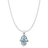  Hand Of Hamsa Pendant Necklace