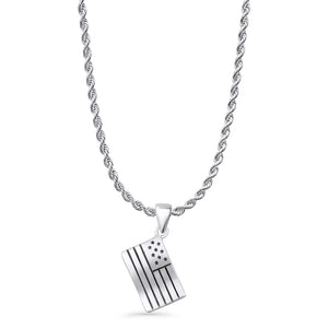 American Flag Pendant