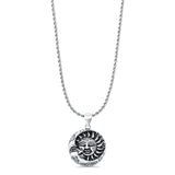  Moon & Sun Pendant Necklace