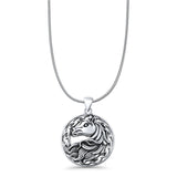  Horse Pendant Necklace