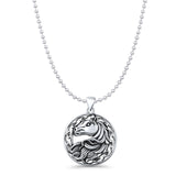  Horse Pendant Necklace