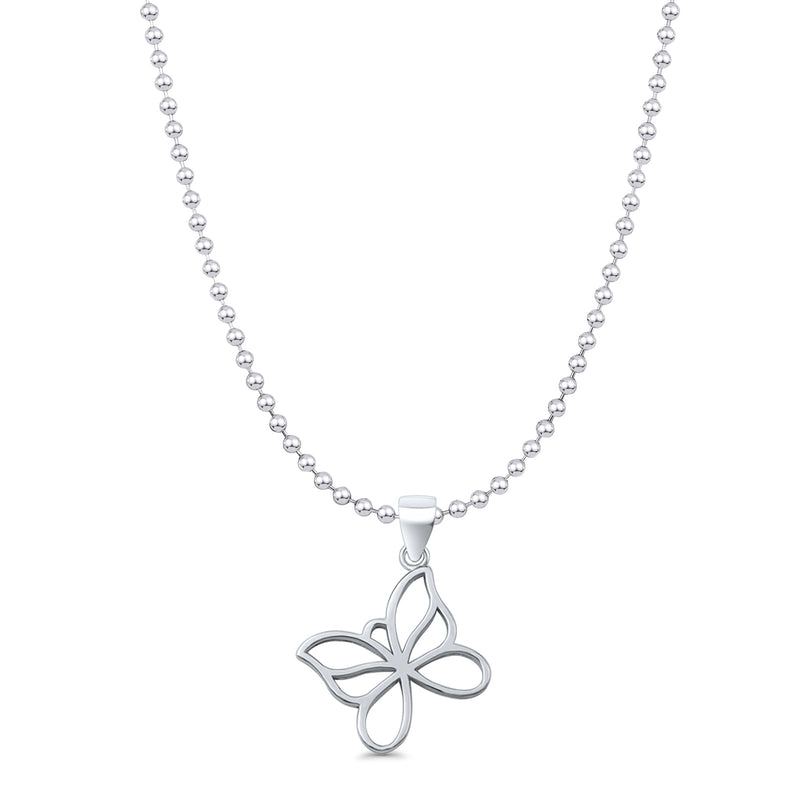  Butterfly Pendant Necklace
