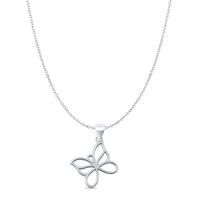  Butterfly Pendant Necklace