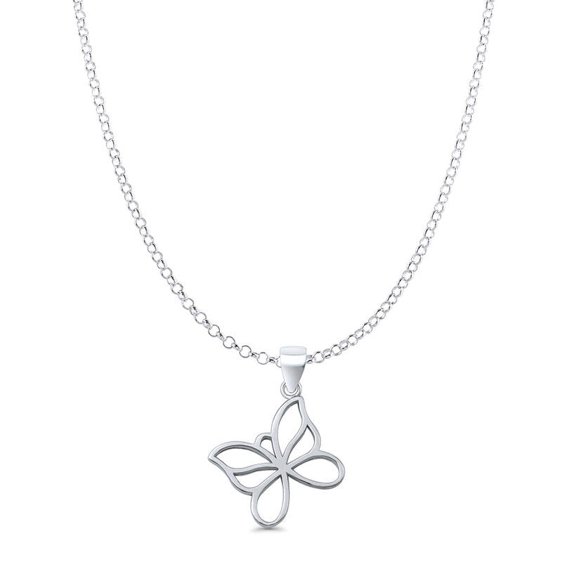  Butterfly Pendant Necklace