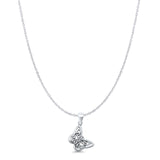  Celtic Butterfly Pendant Necklace