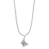  Celtic Butterfly Pendant Necklace