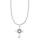  Celtic Cross Pendant Necklace