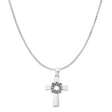  Celtic Cross Pendant Necklace