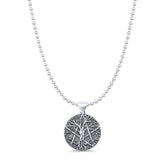  Tree Of Life & Star Pendant Necklace