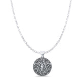  Tree Of Life & Star Pendant Necklace