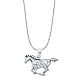  Horse Pendant Necklace