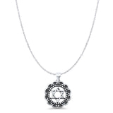  Star Of David Pendant Necklace